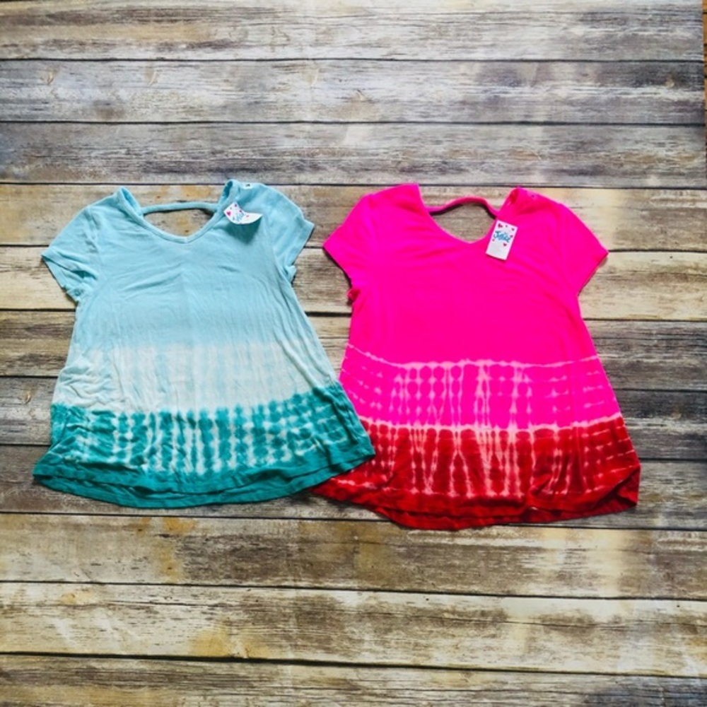 2 NWT justice t shirts! Size 14